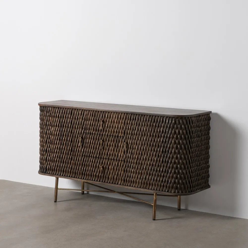 Comoda Living Maro Splendid, Lemn Mango Metal - creativdeco.ro [4]