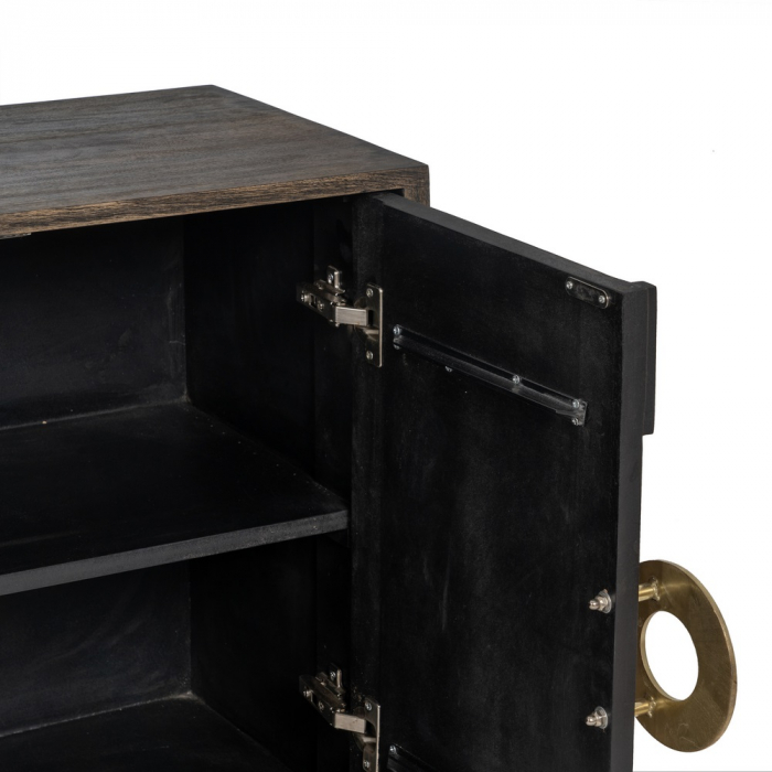Comoda cu Accente Metalice CreativDeco - Mobilier Glamour pentru Living [10]