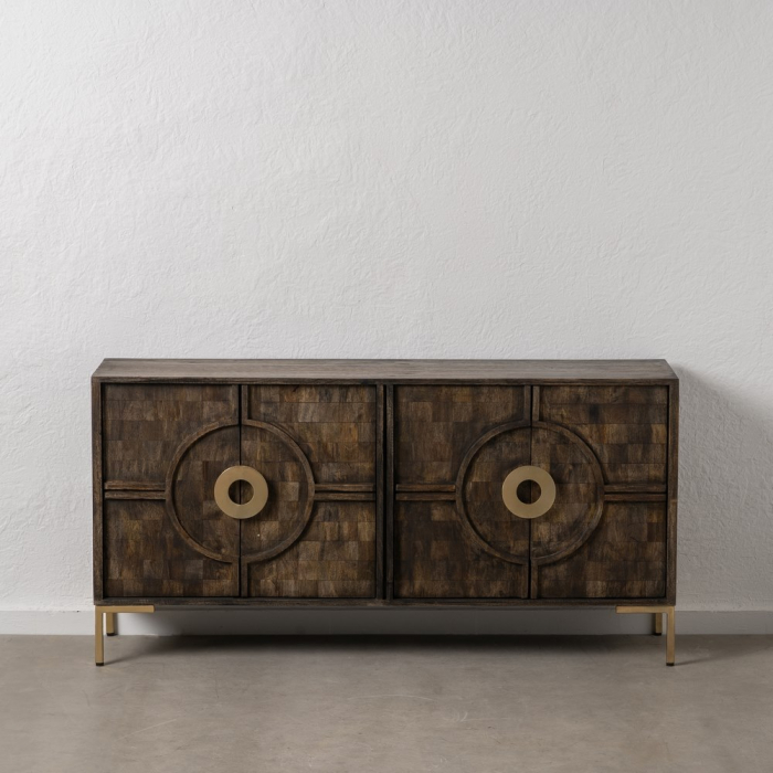 Comoda cu Accente Metalice CreativDeco - Mobilier Glamour pentru Living [1]