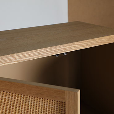 Comoda maro deschis nordica|Mobilier depozitare modern [3]
