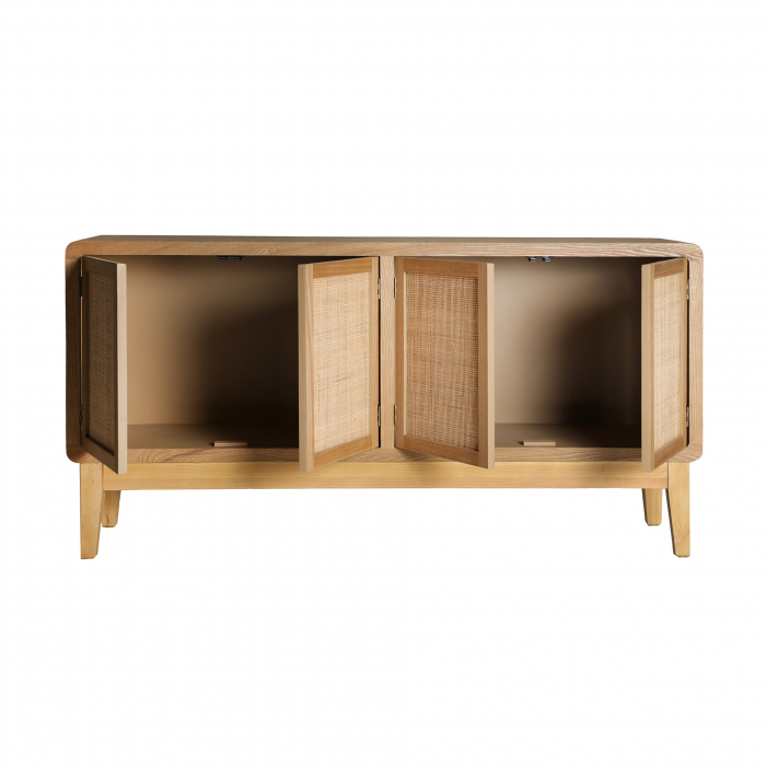 Comoda maro deschis nordica|Mobilier depozitare modern [2]