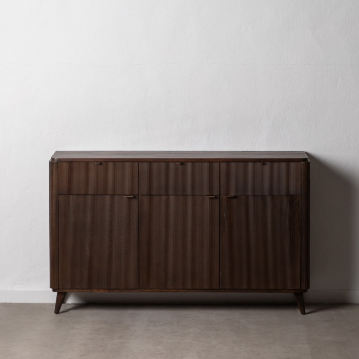 Comoda Minimalistă din Lemn de Mindi CreativDeco - Mobilier Stilat pentru Decoruri Moderne [1]