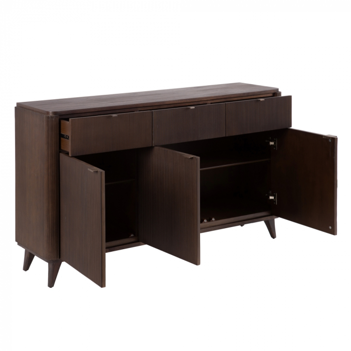 Comoda Minimalistă din Lemn de Mindi CreativDeco - Mobilier Stilat pentru Decoruri Moderne [3]