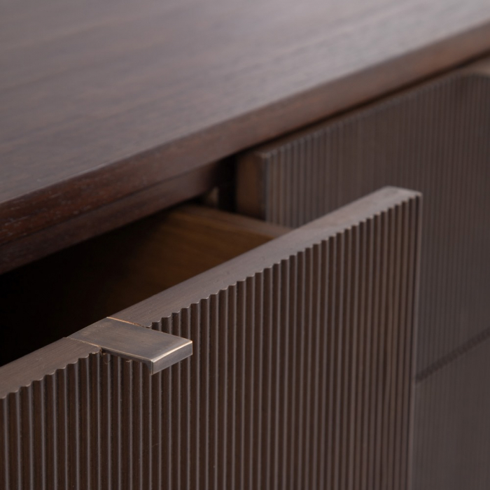 Comoda Minimalistă din Lemn de Mindi CreativDeco - Mobilier Stilat pentru Decoruri Moderne [6]