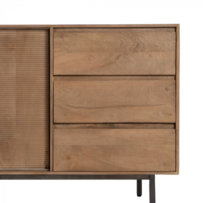 Comoda din lemn de mango cu sertare spatioase - CreativDeco [5]