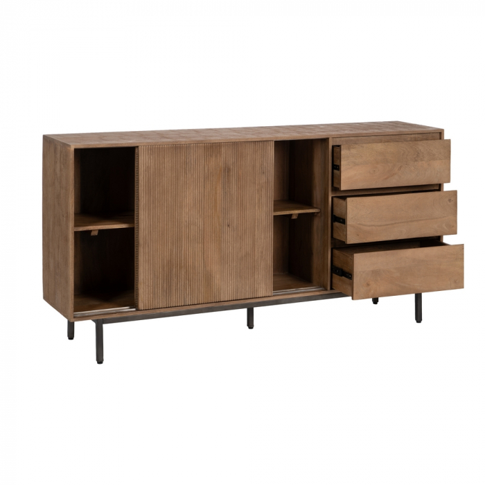 Comoda din lemn de mango cu sertare spatioase - CreativDeco [3]