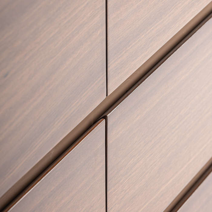 Comodă din lemn cu blat din piatra sinterizata si fronturi eucalipt [7]