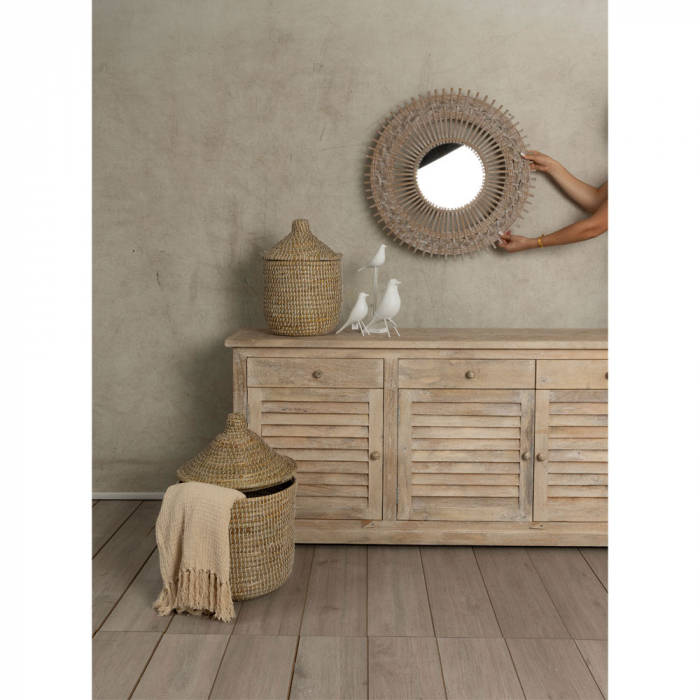 Comoda natural antichizat Grillies - stil vintage autentic [2]