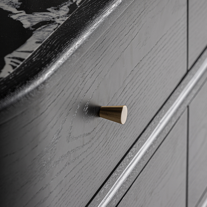 Comoda moderna neagra|Comode elegante premium [4]