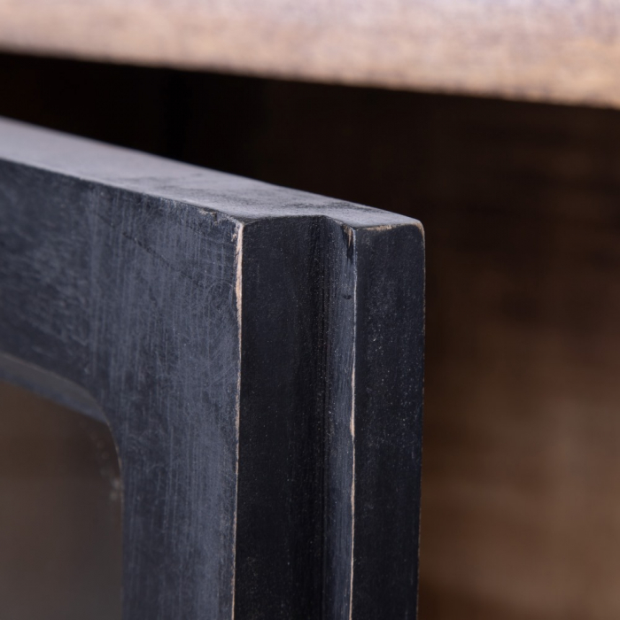 Comodă din lemn de mango cu design industrial - CreativDeco [7]