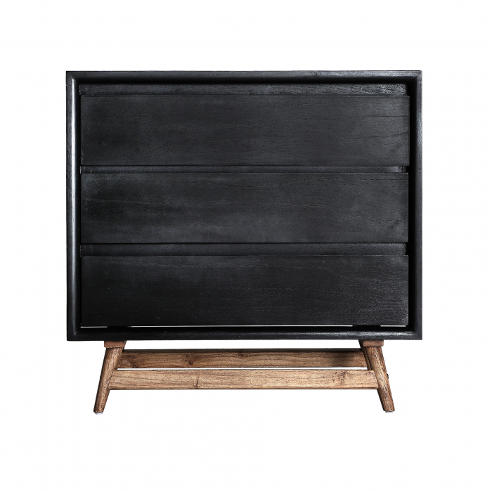 Comoda neagra din lemn Thiers|Comode moderne premium [1]