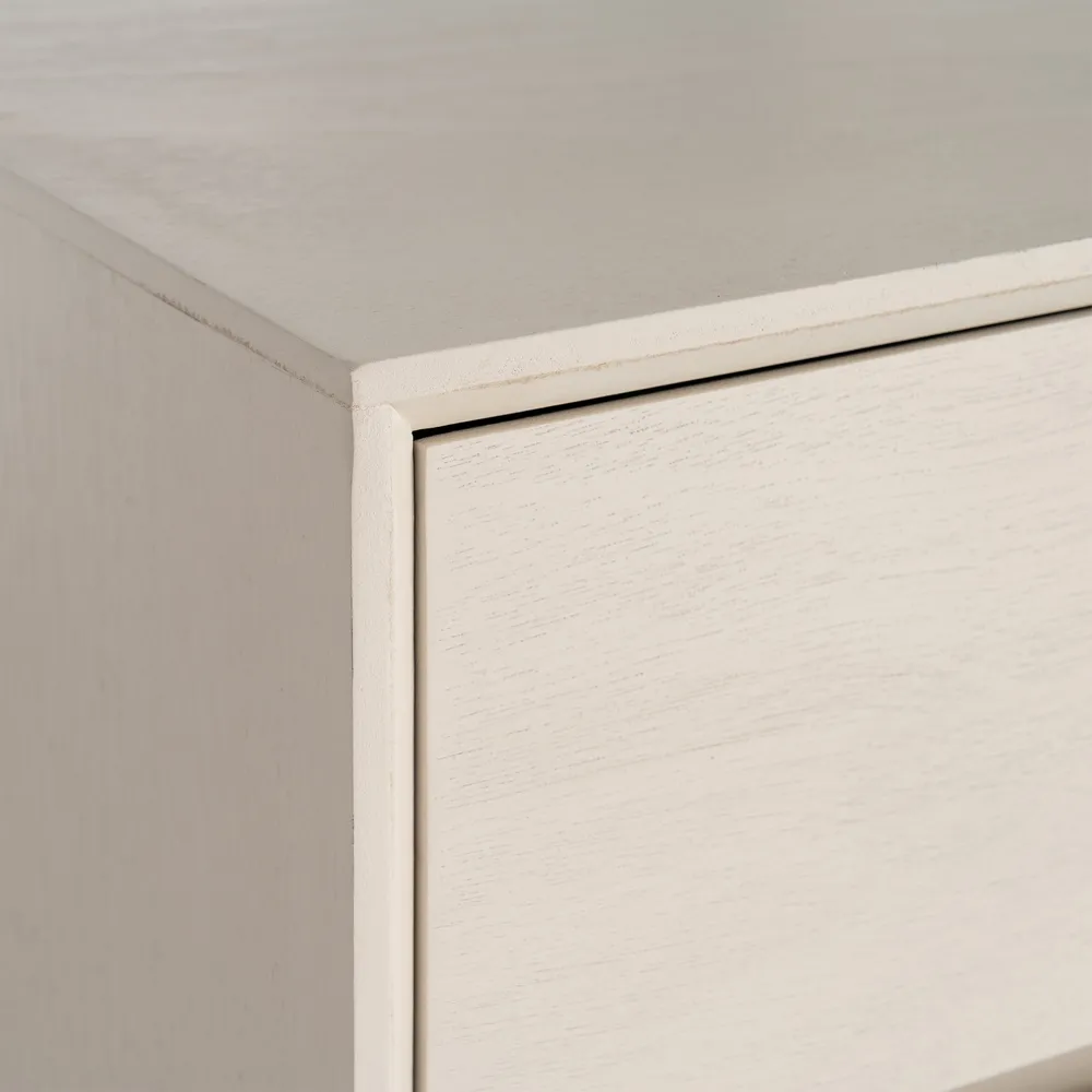 Comodă din MDF crem cu trei sertare [9]