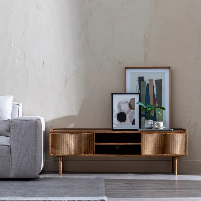 comoda tv moderna lemn CreativDeco [4]