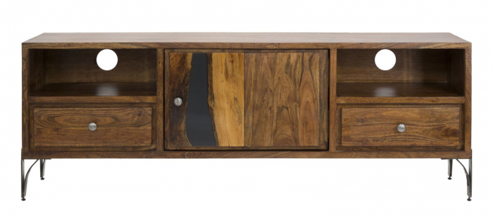 Comoda TV mare lemn masiv unica | Mobilier statement CreativDeco [3]