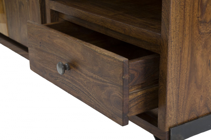 Comoda TV mare lemn masiv unica | Mobilier statement CreativDeco [5]