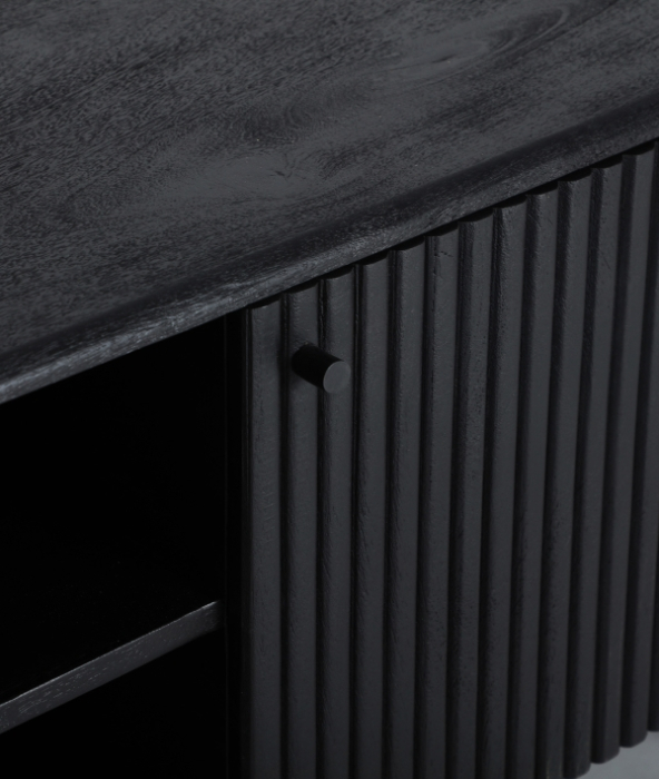 Comodă TV lemn mango negru NOX – titlu imagine principală [7]