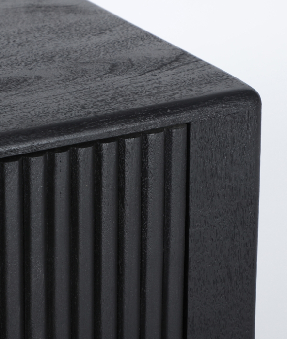 Comodă TV lemn mango negru NOX – titlu imagine principală [6]