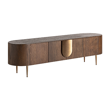 Comoda TV Art Deco stejar|Comode elegante premium [2]