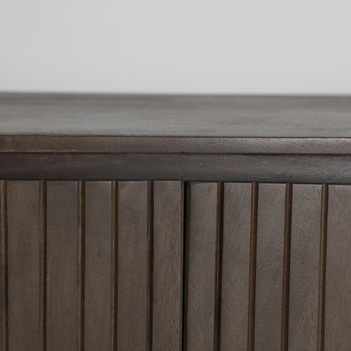 Comoda TV lemn mango art deco|Mobilier media premium [7]