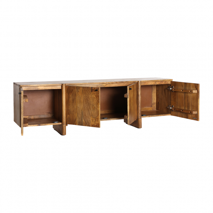 Comoda TV lemn mango nordic|Mobilier media premium [2]