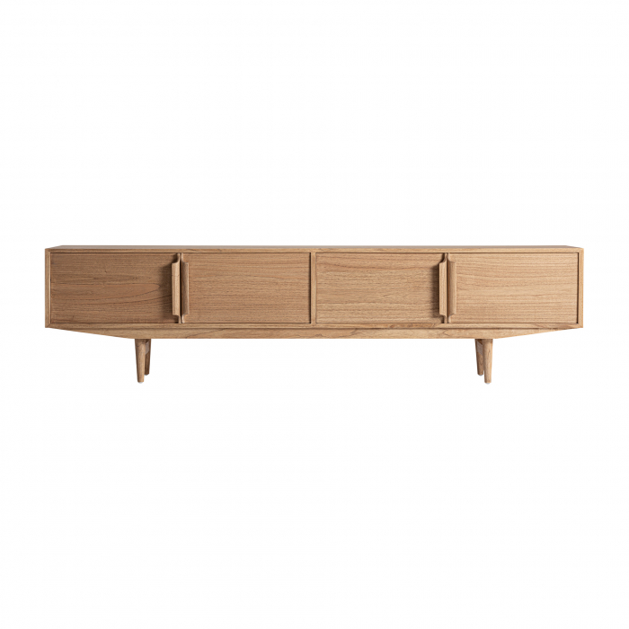 Comoda TV lemn mindi nordic|Mobilier media premium [1]