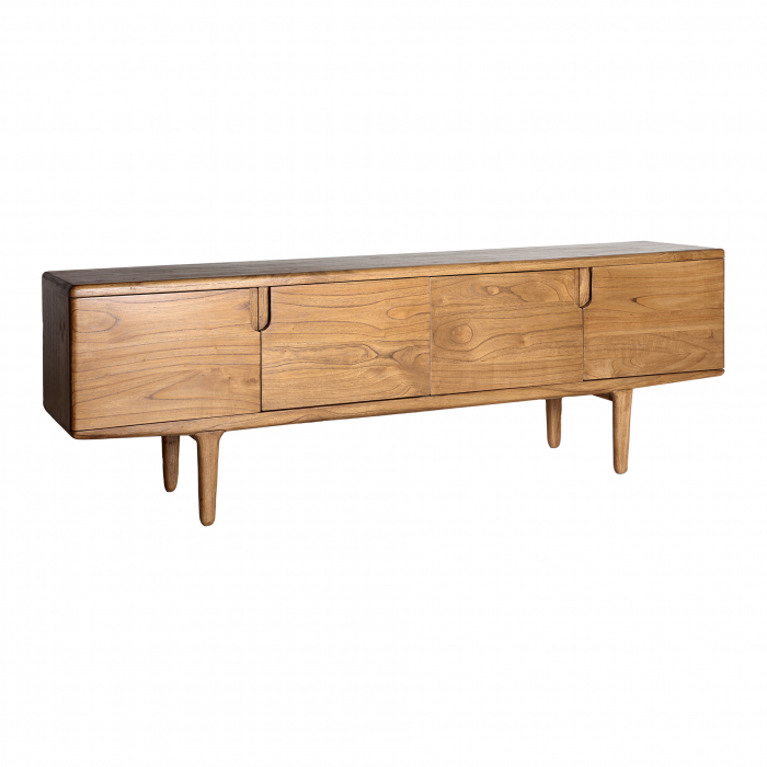 Comoda TV lemn mindi nordic|Mobilier media premium [2]