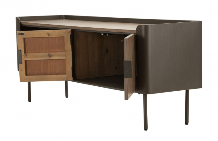 Comoda TV retro design minimalist spatii depozitare CreativDeco [3]