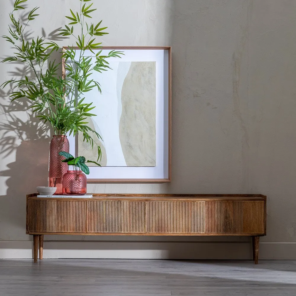 Comoda TV Trendy, Lemn Mango - creativdeco.ro [2]