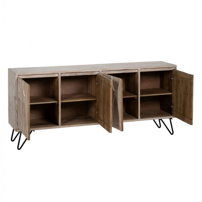 Comoda Contemporana CreativDeco - Mobilier Modern cu Accente Naturale [3]