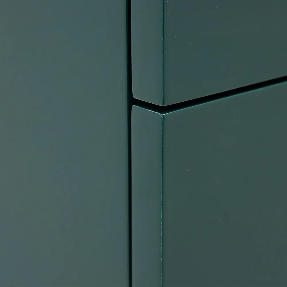 Comoda verde lemn brad [11]