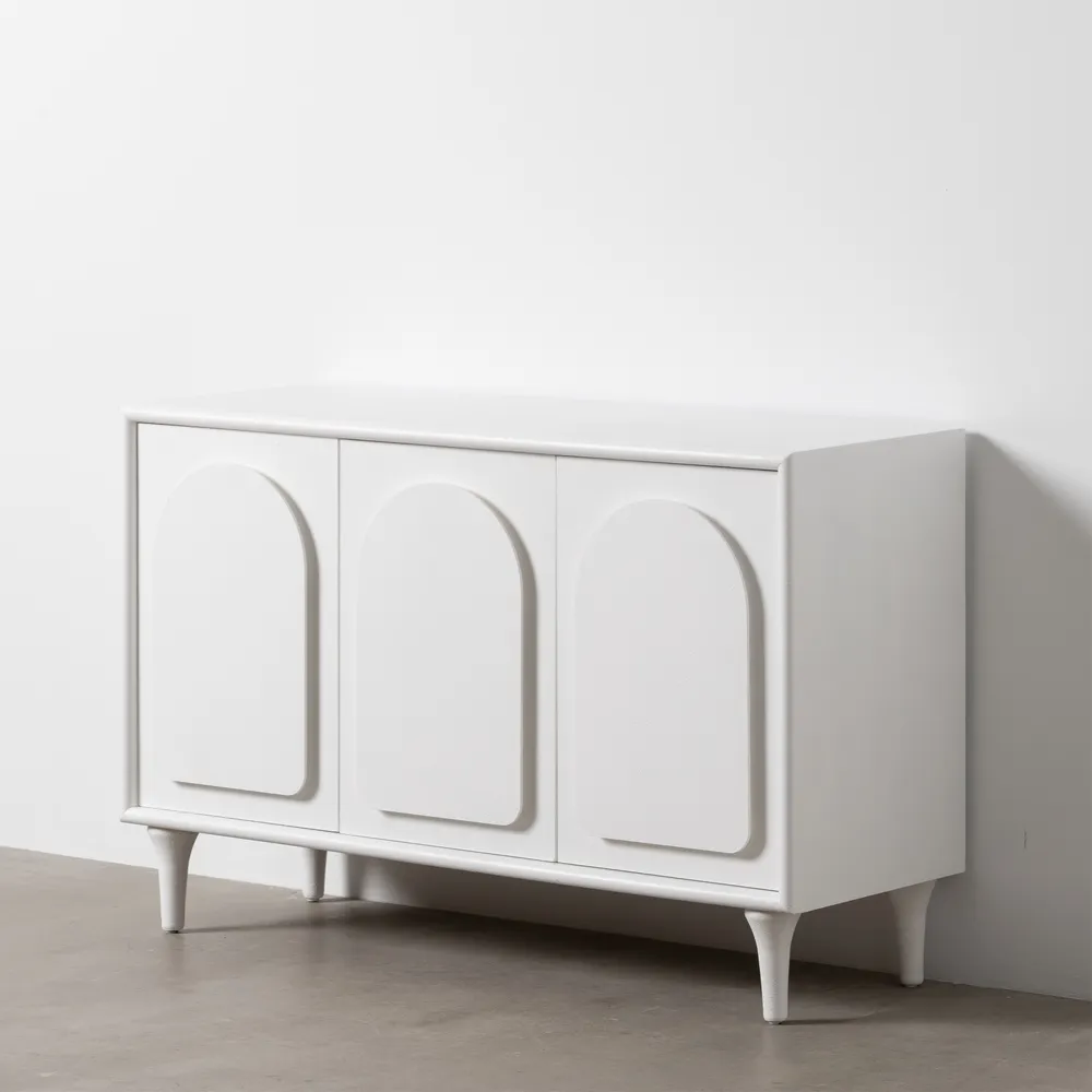 comoda alba usi arcuite CreativDeco [3]