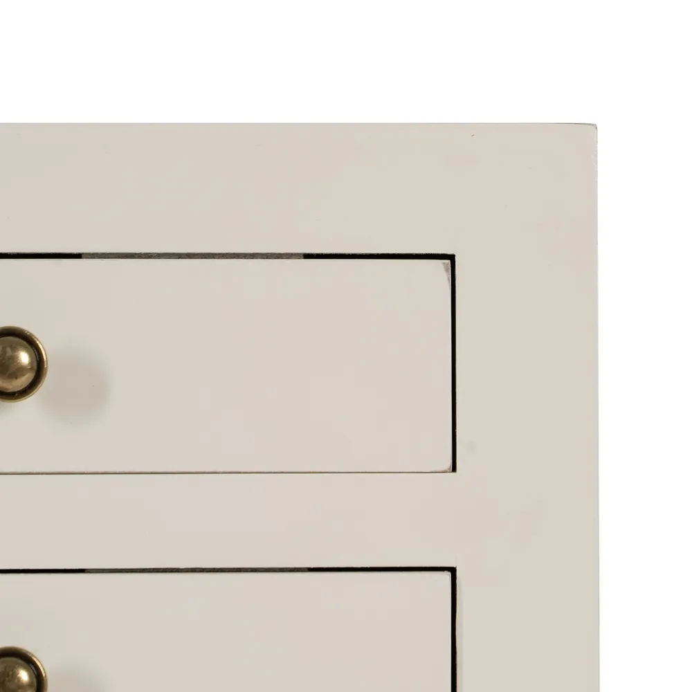 Consola alba cu sertare | Piese orientale CreativDeco [8]