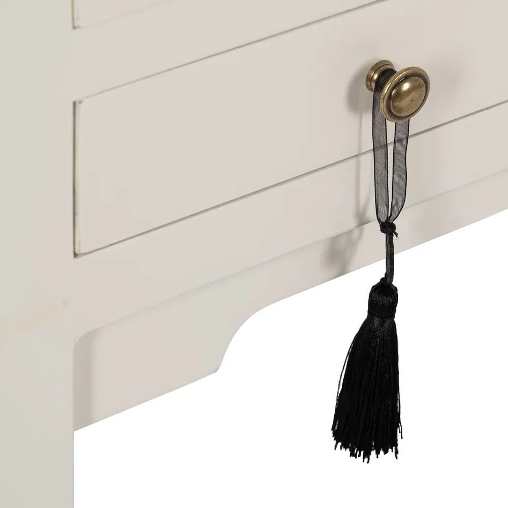 Consola alba cu sertare | Piese orientale CreativDeco [6]