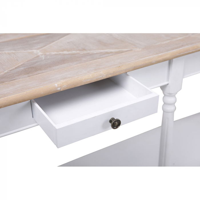 Consola clasica History alb natural [5]