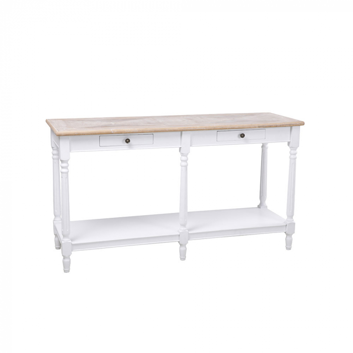 Consola clasica History alb natural [3]