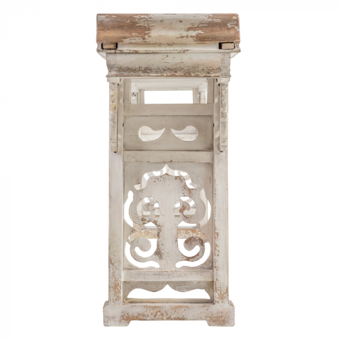Consola Lemn Reciclat CreativDeco - Design Vintage cu Detalii Sculptate [7]
