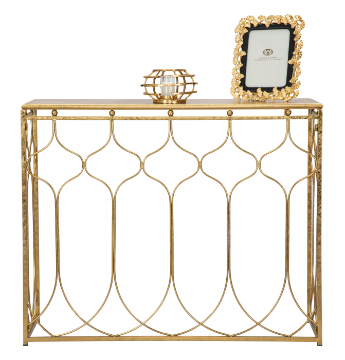 Consolă Glamour Arab Aurie - creativdeco [9]