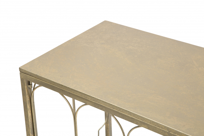 Consola Balcony, auriu, metal [9]