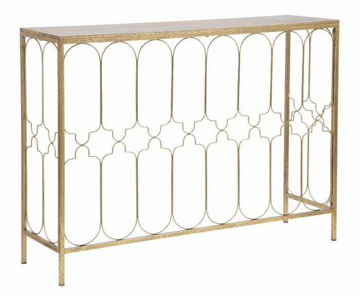 Consola Balcony, auriu, metal [5]