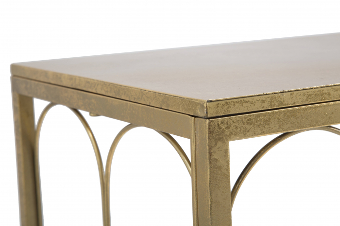 Consola Balcony, auriu, metal [6]