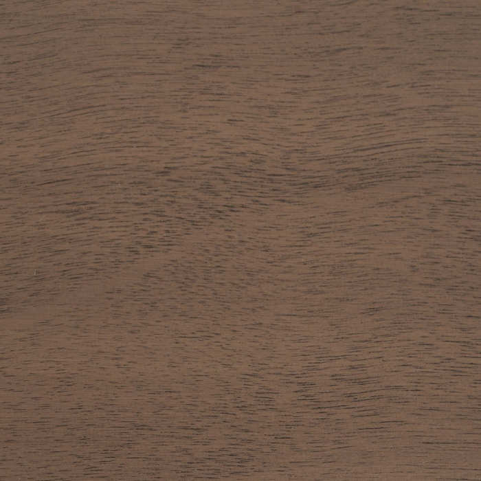 Consolă dreptunghiulară Ixia – lemn maro mat cu raft decorativ – vedere frontală [6]