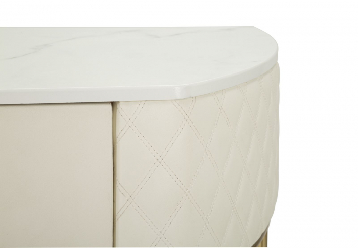 Consola eleganta cu blat marmorat | Mobilier glamour [4]