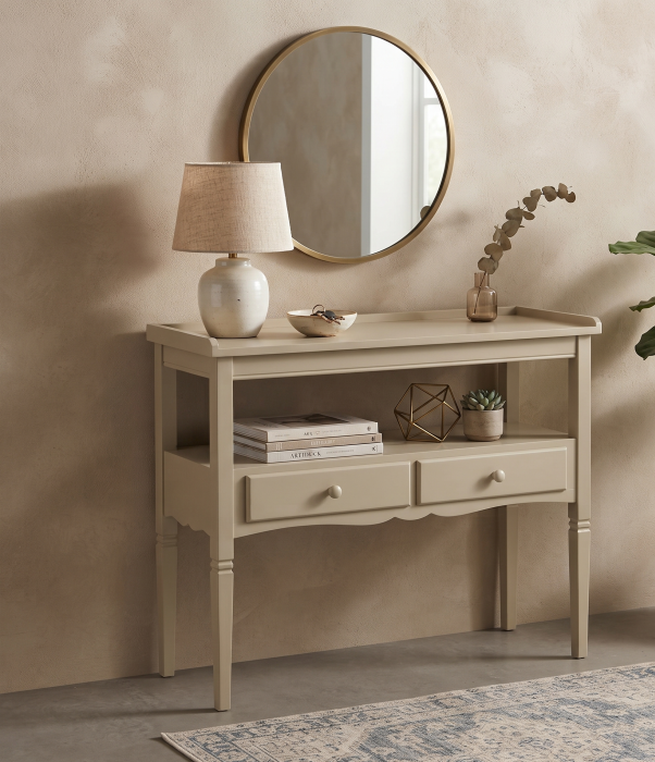 Consolă MDF crem|Mobilier versatil și elegant [2]