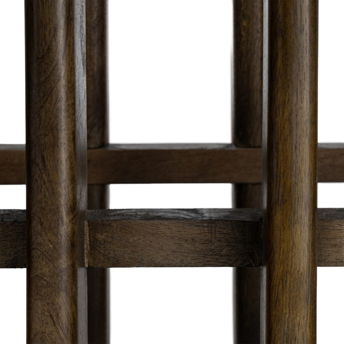 Consola lunga din lemn de mango cu blat din marmura naturala 160 cm [8]