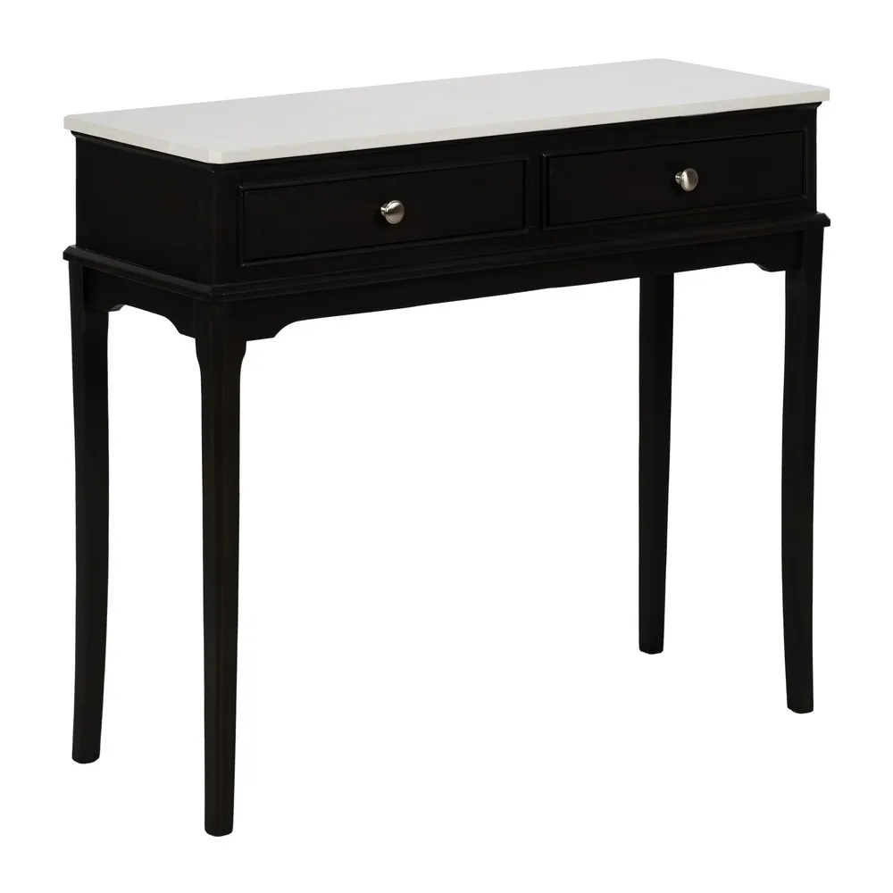 Consola eleganta cu blat de marmura | Mobilier hol versatil [2]