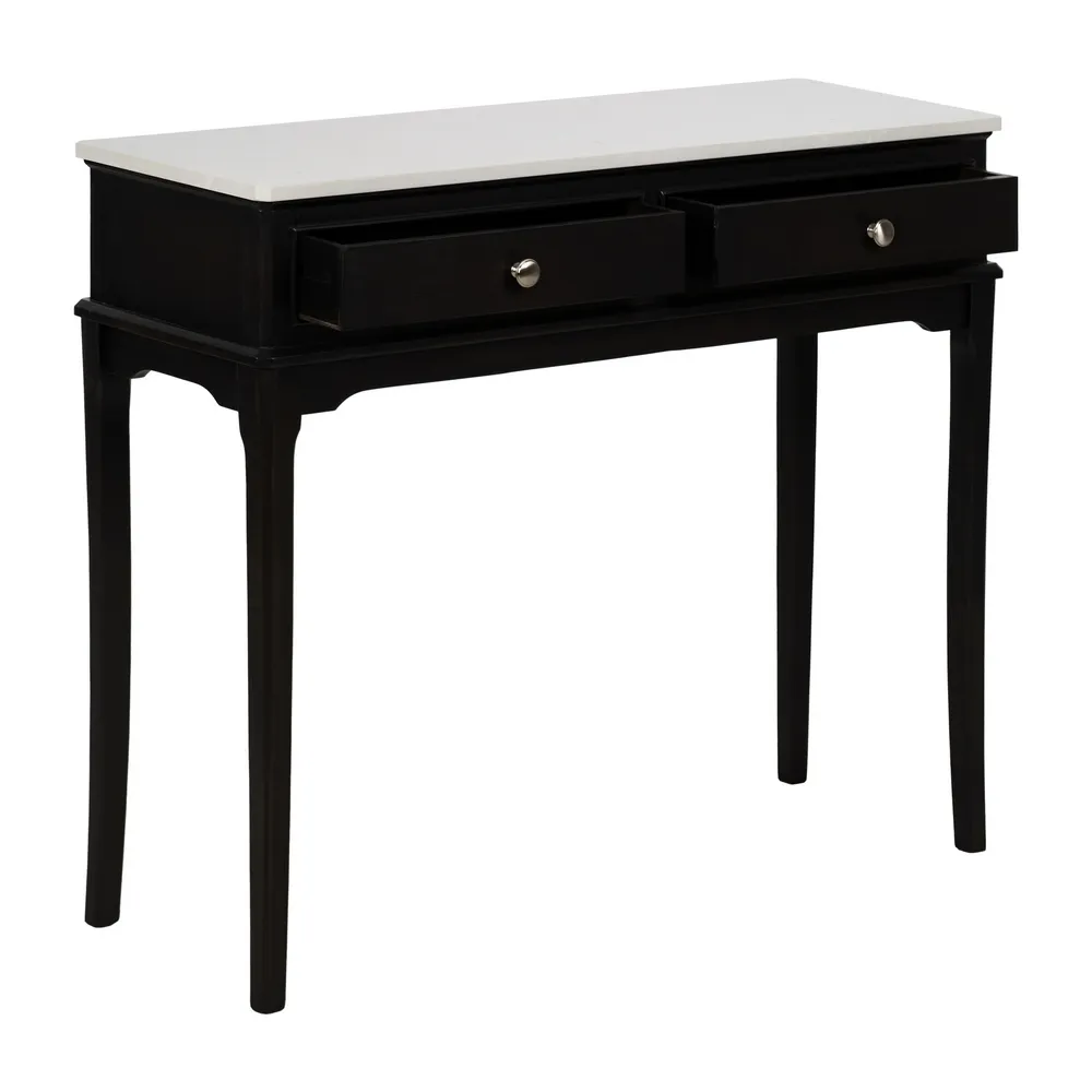 Consola eleganta cu blat de marmura | Mobilier hol versatil [3]
