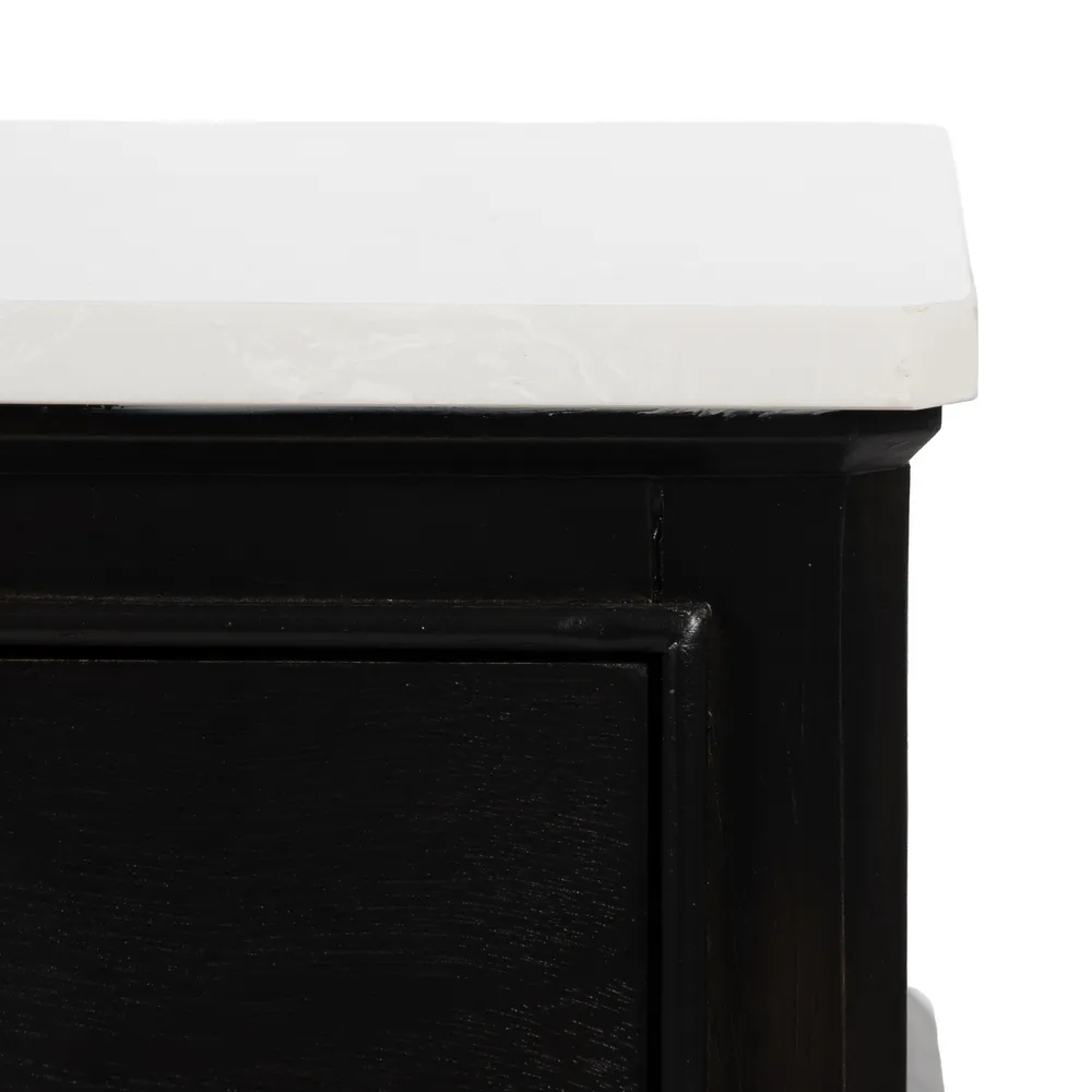Consola eleganta cu blat de marmura | Mobilier hol versatil [9]