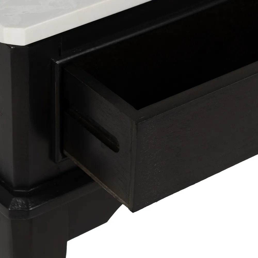 Consola eleganta cu blat de marmura | Mobilier hol versatil [5]