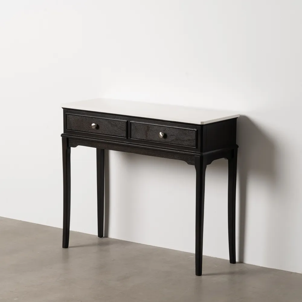 Consola eleganta cu blat de marmura | Mobilier hol versatil [1]