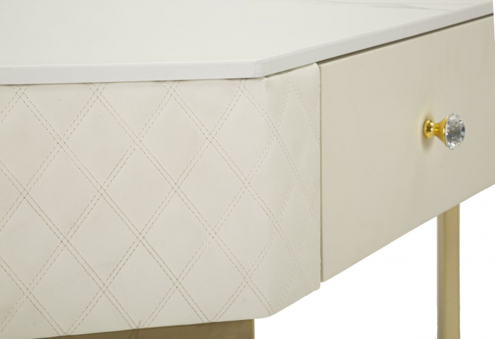Consola de colt cu sertar | Economisire spatiu | CreativDeco [6]